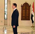 New Syrian Government Sworn in Before Assad